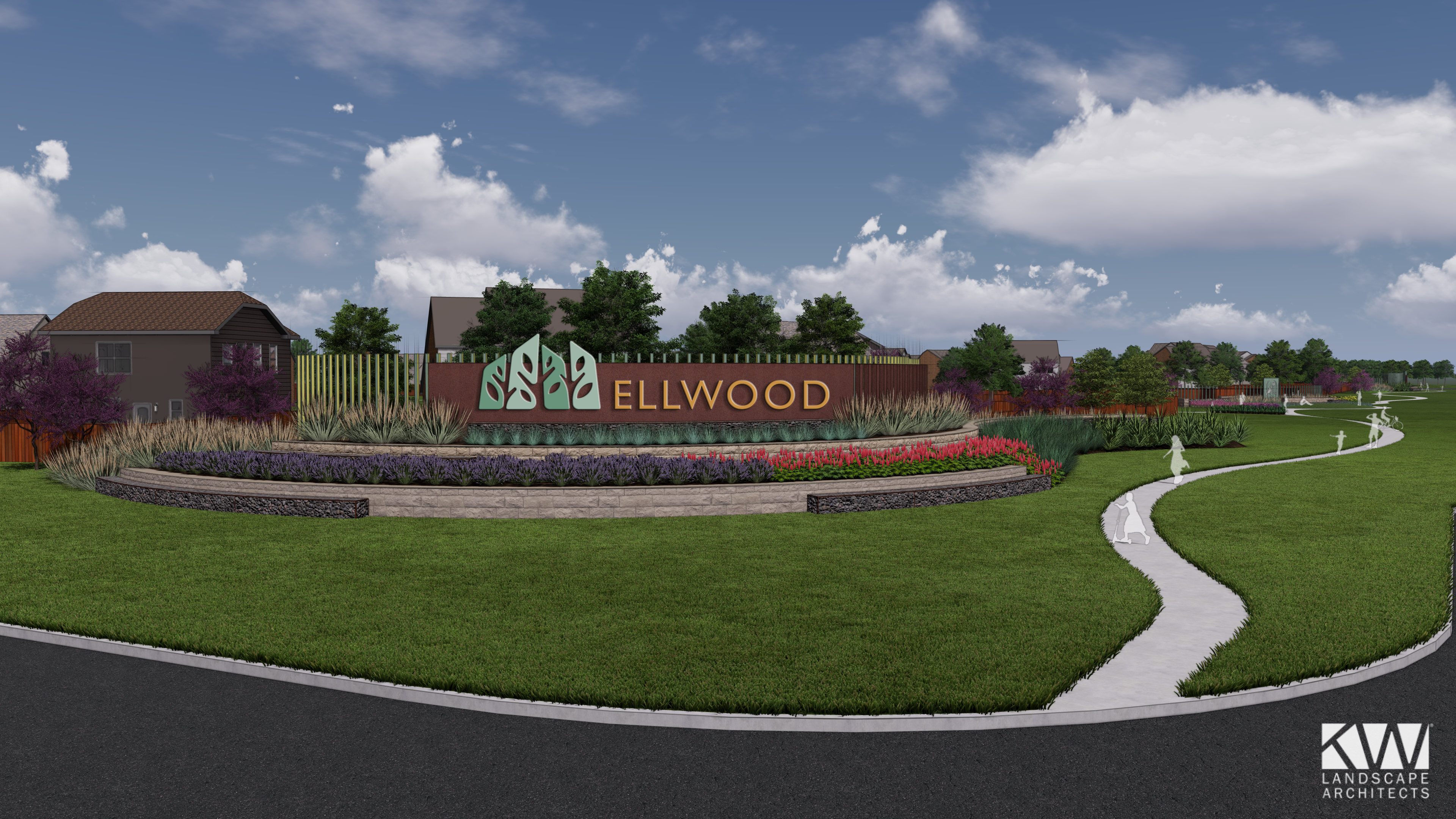 Ellwood Entry Monument