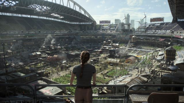 Abby looking out over WLF's compound in Seattle.jpg