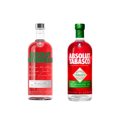Absolut Tabasco. Absolut Watermelon – Liquorland, BWS, $57