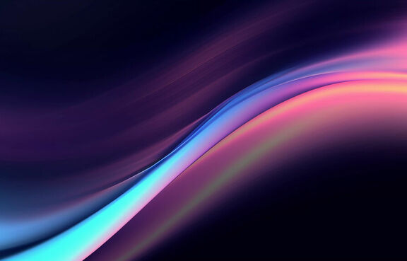 Pink, purple, and blue abstract waves