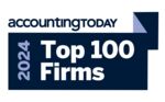 Accounting Today, Top 100 Firms 2024 award logo