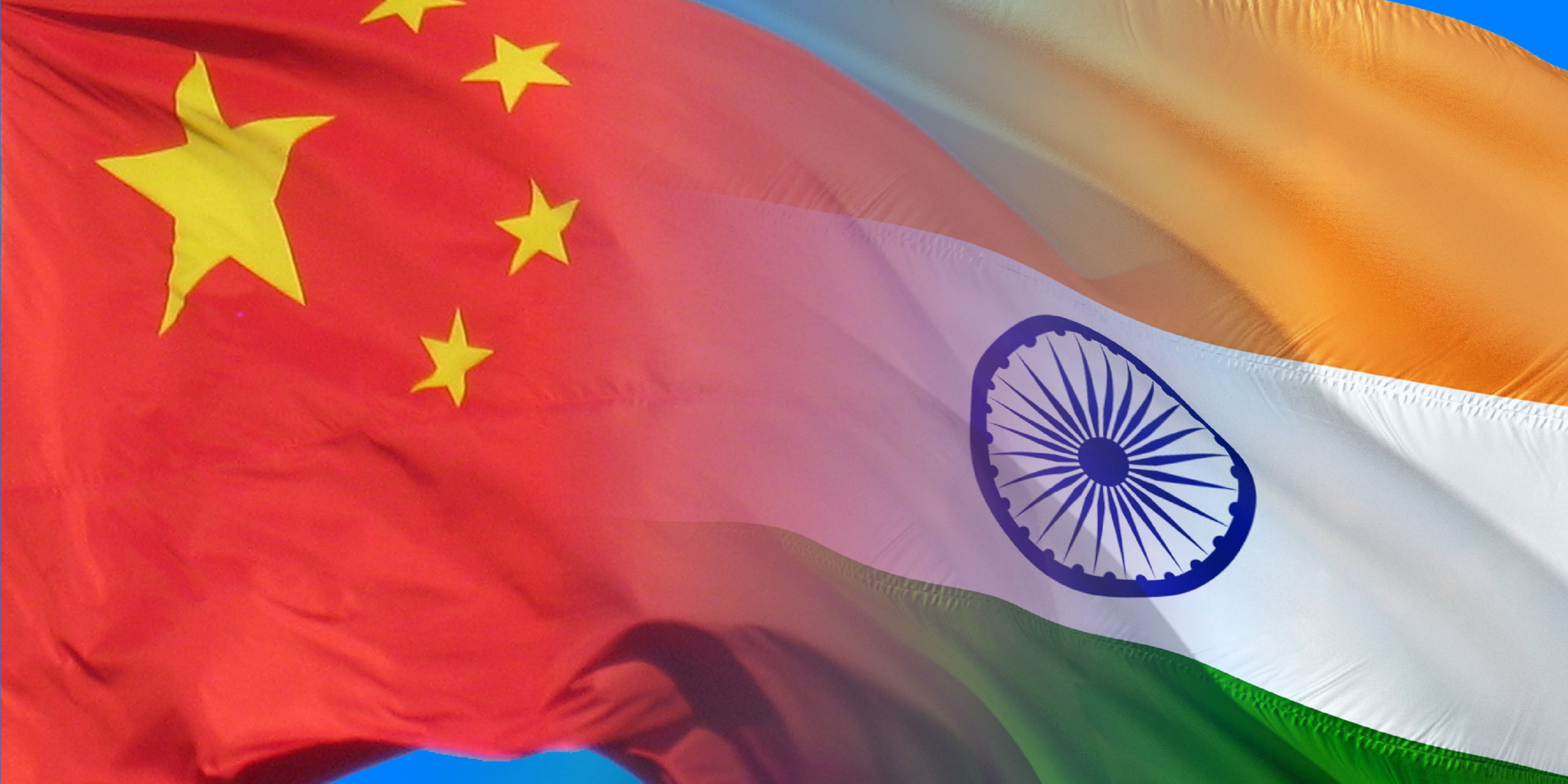 China and India flags
