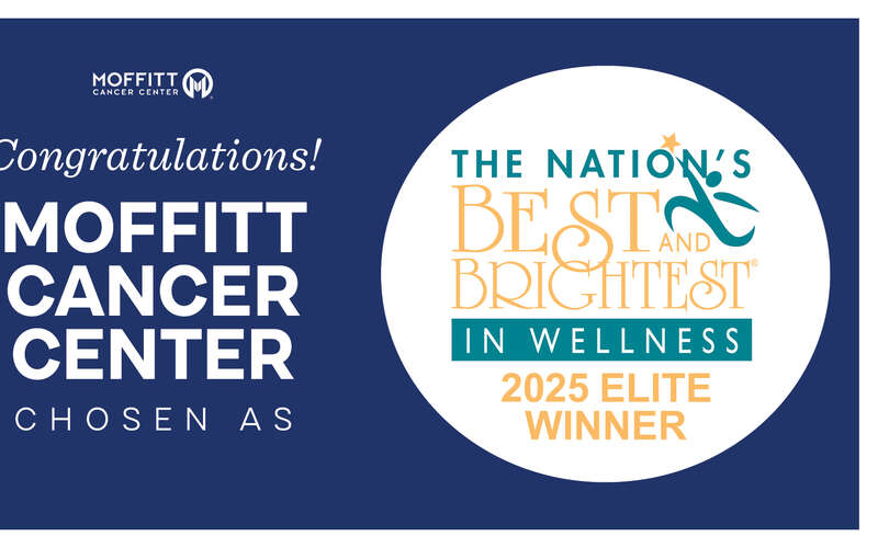 The National Association for Business Resources (NABR) has honored Moffitt Cancer Center as one of only 12 Elite Winners in the 2025 Nation’s Best and Brightest in Wellness program. Moffitt earned this distinction in the Physical and Mental Health category, underscoring its strong commitment to team member well-being.