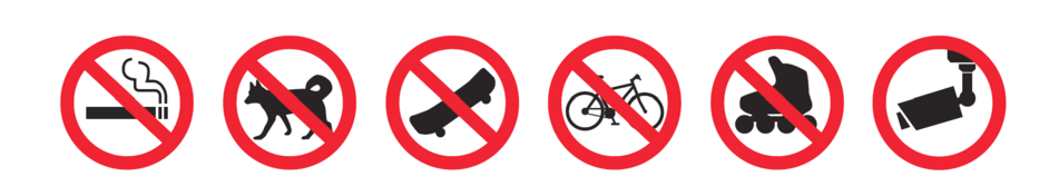 Prohibited Sign