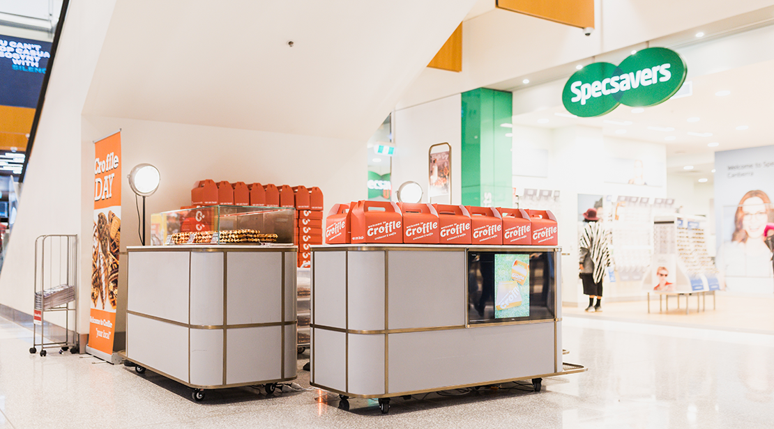 Croffles Short-term kiosk 