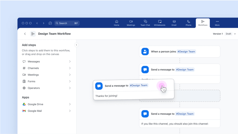 Upptäck Zoom Workflow Automation (betaversion)