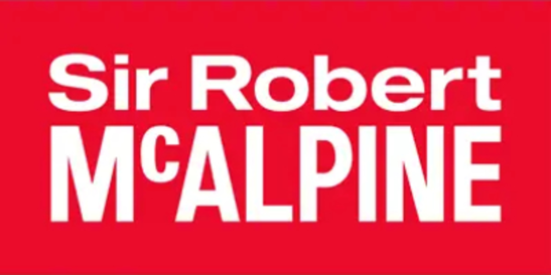 Sir Robert McAlpine Logo
