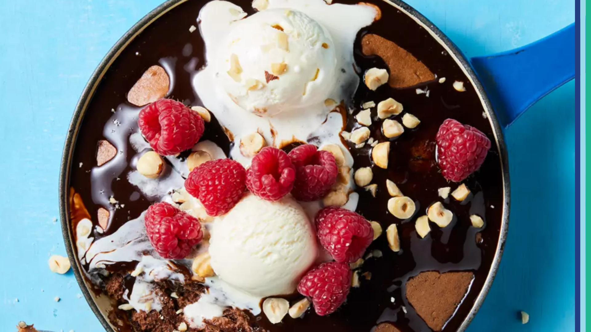 Chocolate Fudge Frying-pan Cake Hero