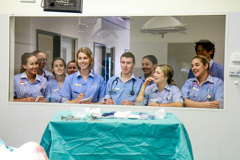 Final year vet students on their small animal rotation at JCUVet - image by Aaron Lau.jpg