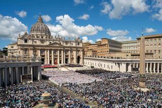 More than 250,000 mourners attend the funeral Mass of Pope Francis on April 26, 2025