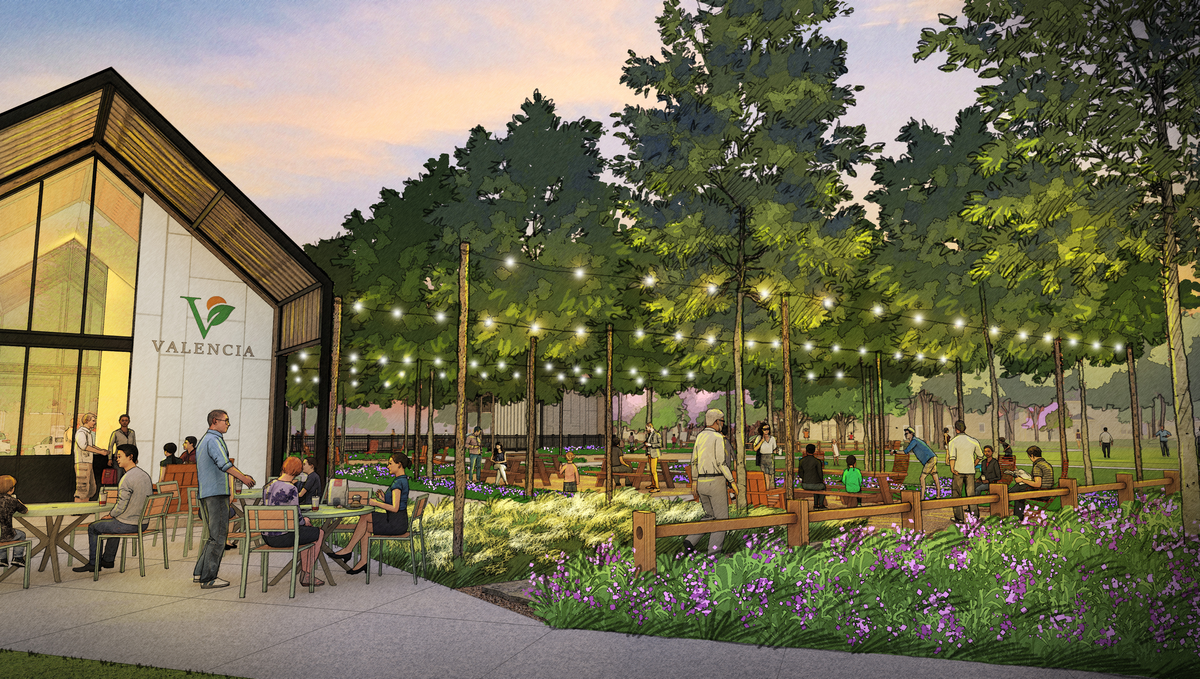 a community event lawn designed for gatherings