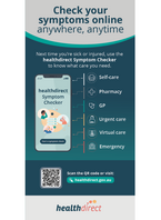 Symptom Checker - DL flyer