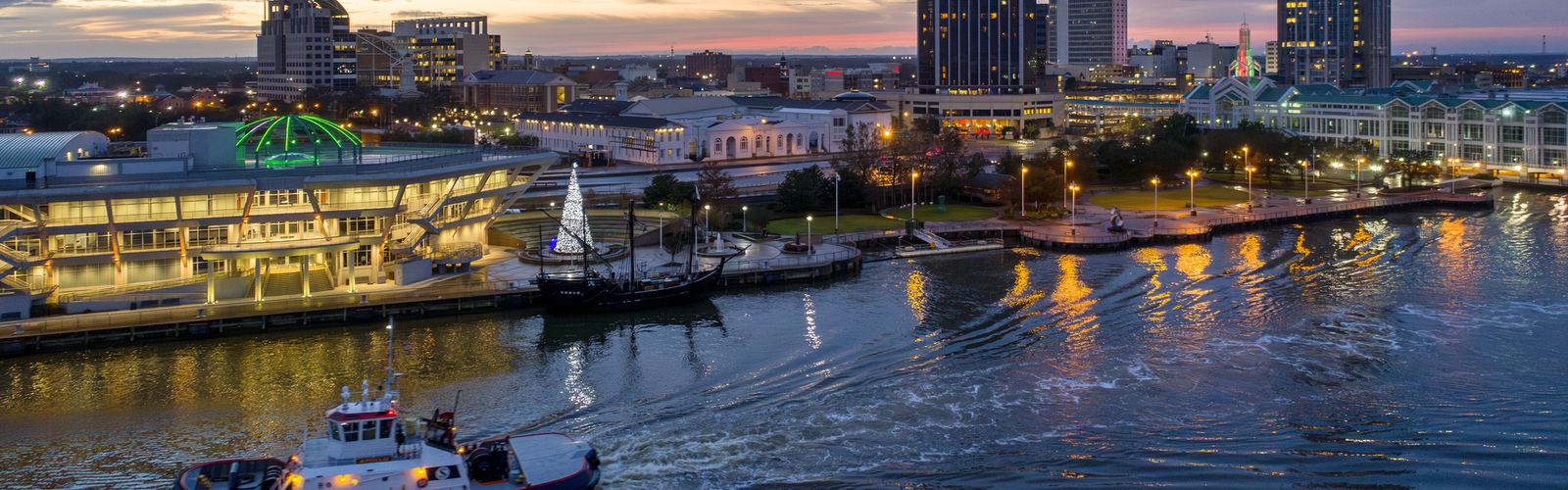 A shot of the major city in Alabama
