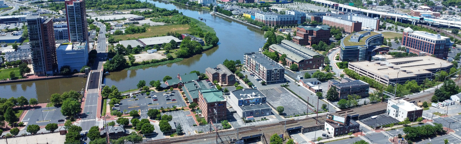 A shot of the major city in Delaware