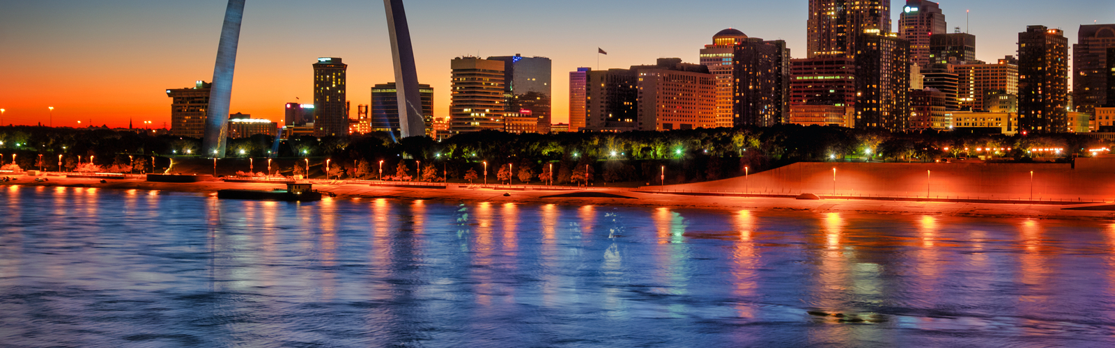 A shot of the major city in Missouri