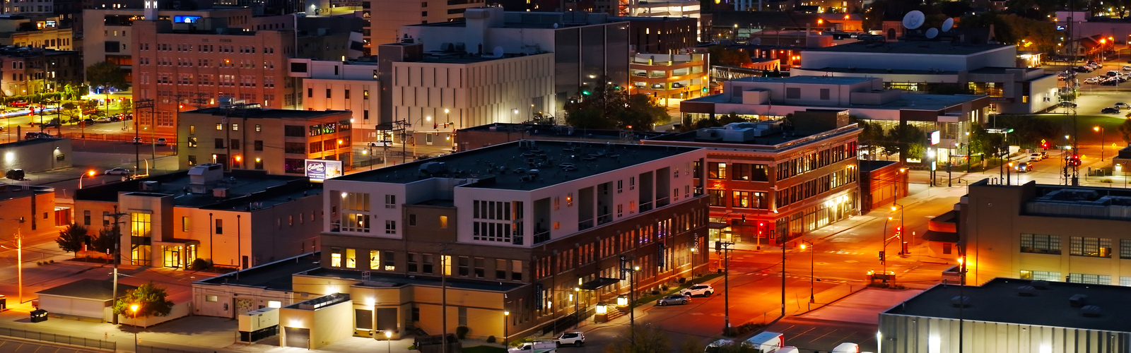 A shot of the major city in North Dakota