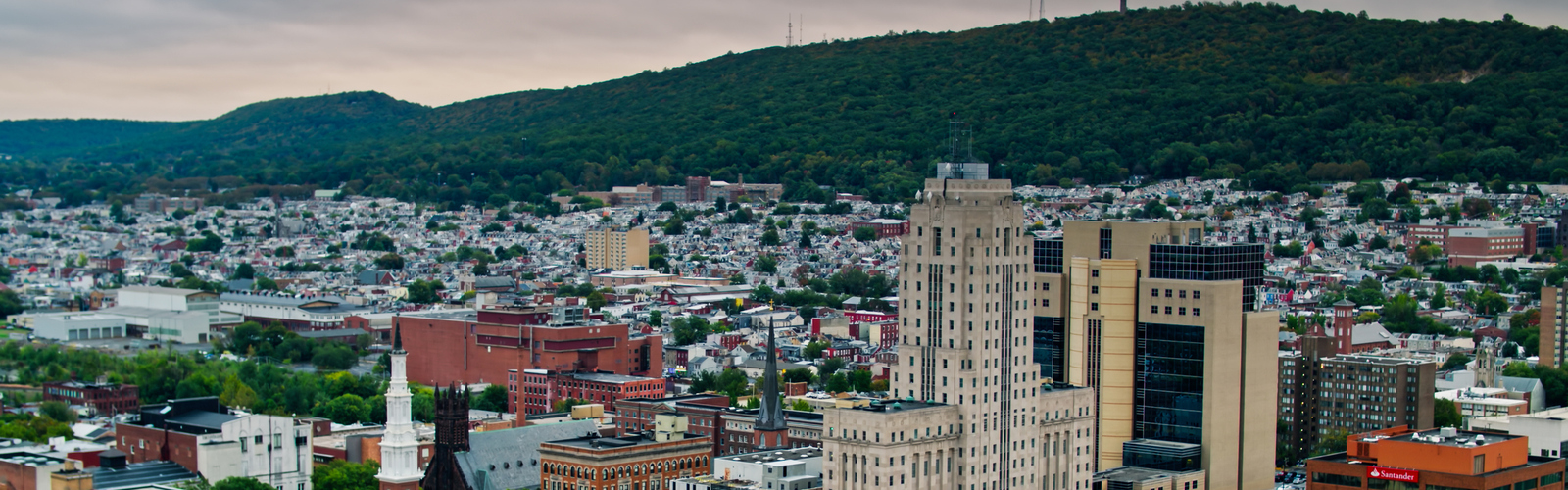 A shot of the major city in Pennsylvania