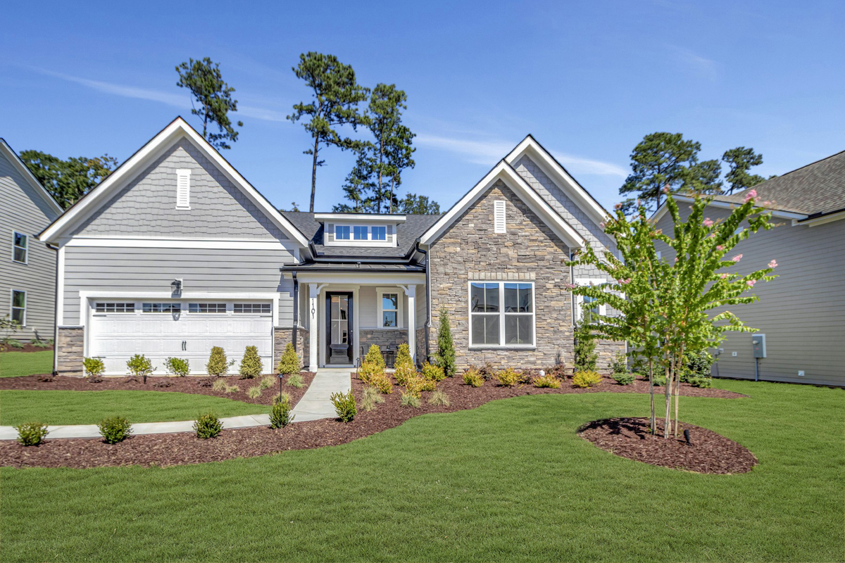 1.5-story single-family home exterior