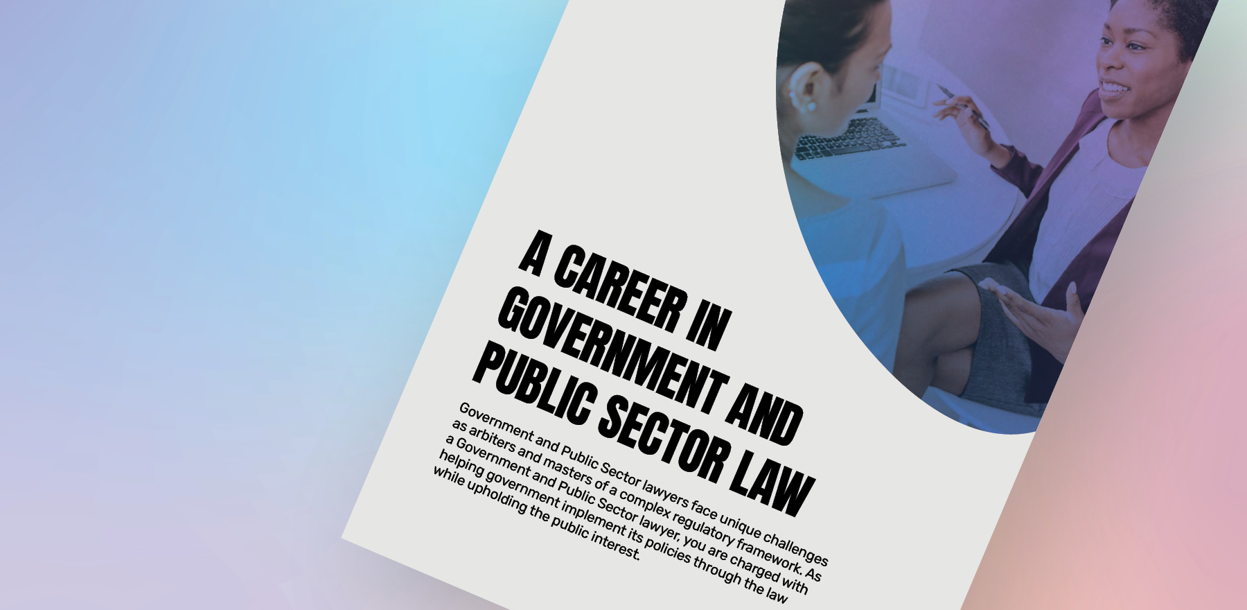 Your Guide to a Career in Government and Public Sector Law