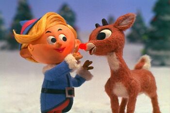 Hermey & Rudolph Stop Motion Characters