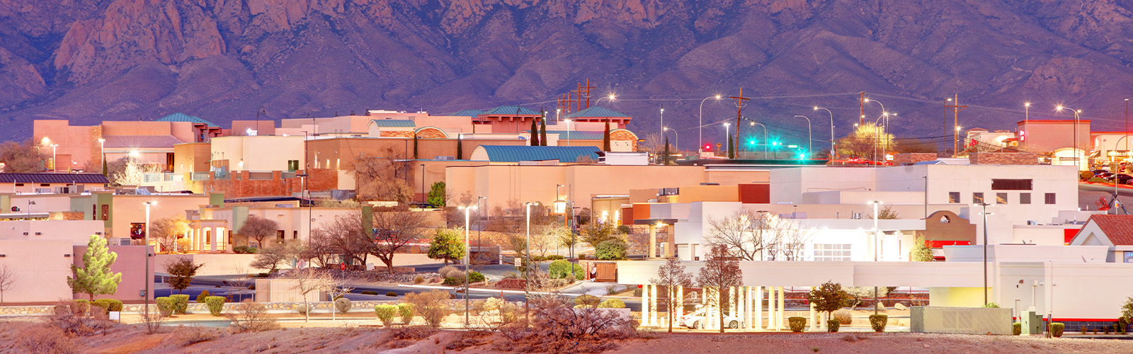 A view of a New Mexico skyline
