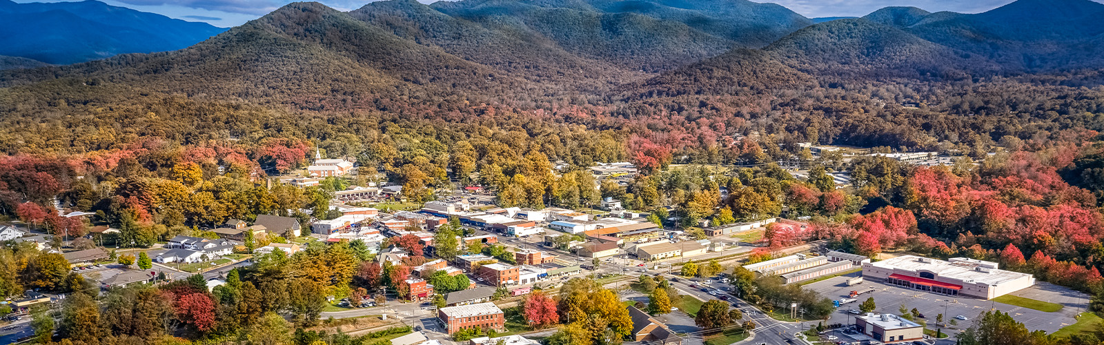 A view of a North Carolina skyline