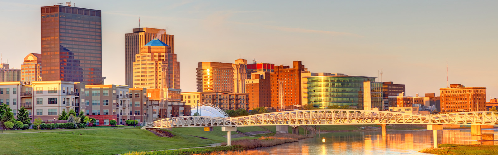 A view of an Ohio skyline