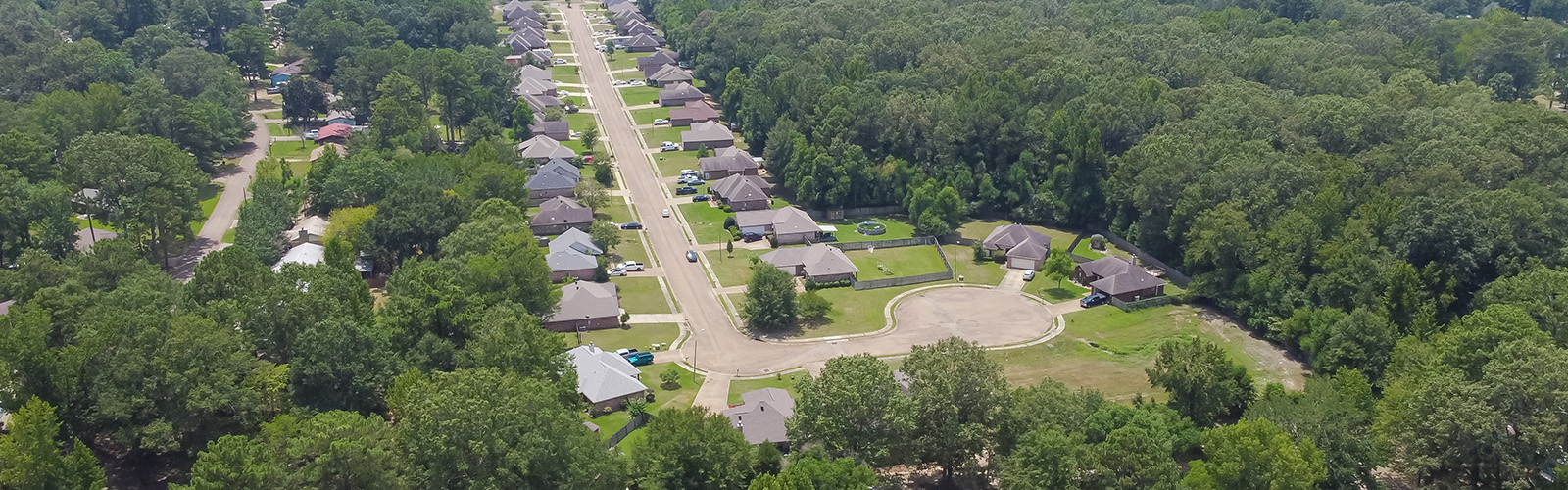 View of city in Mississippi.