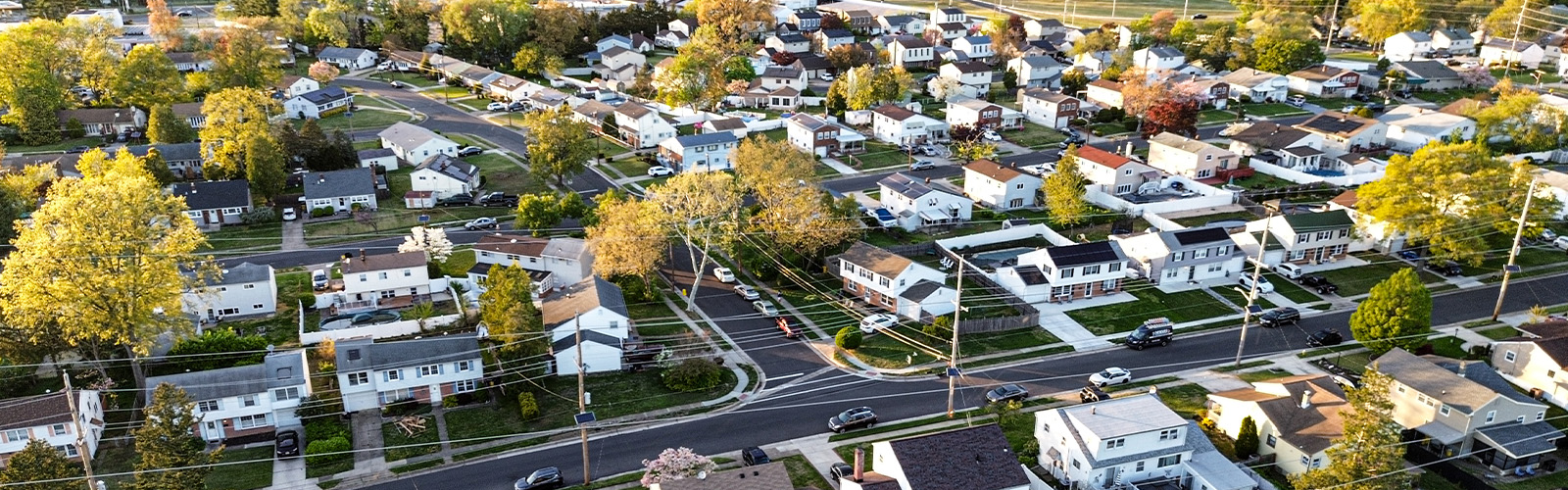 View of city in New Jersey.