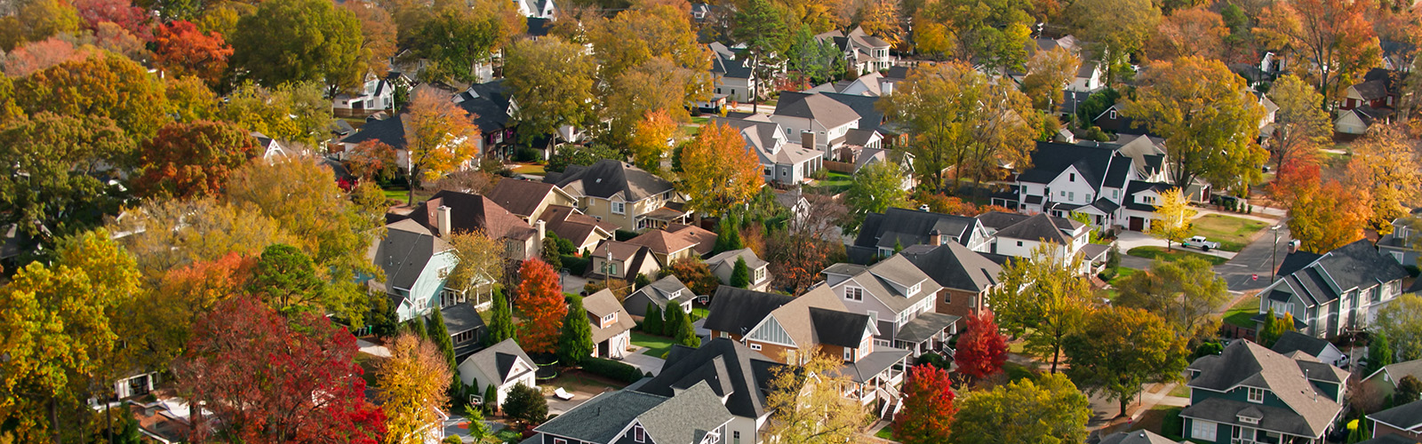 View of city in North Carolina.