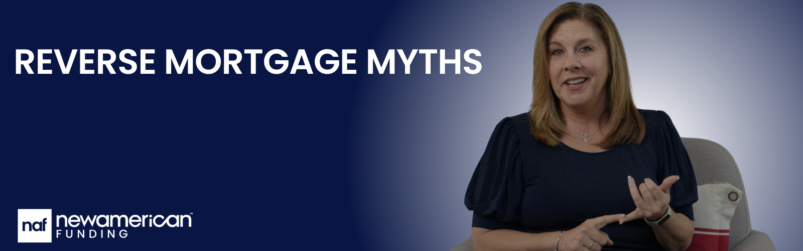 New American Funding's Lorraine Geraci busts myths around reverse mortgages.