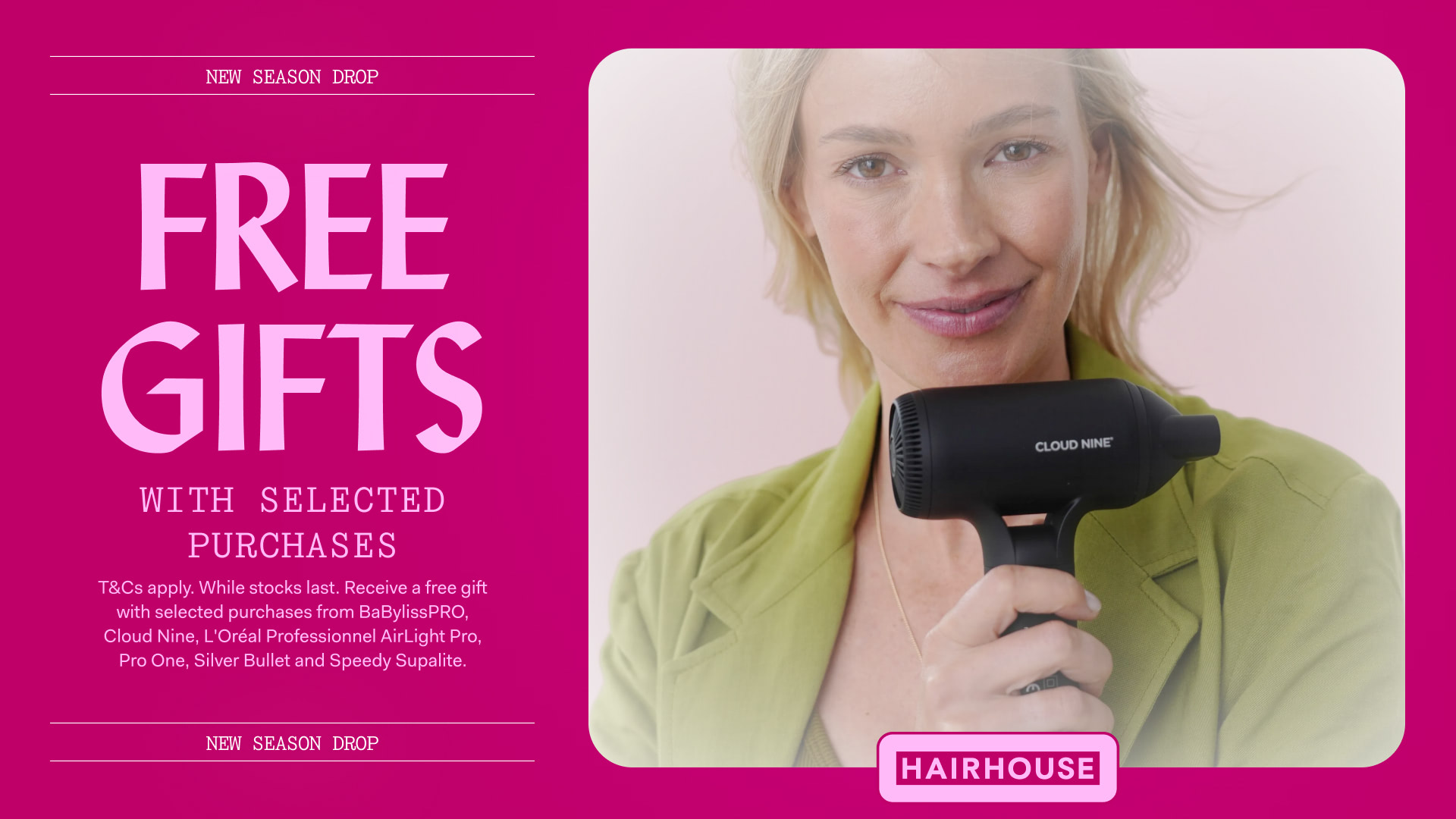 FREE Gift With Selected Purchases