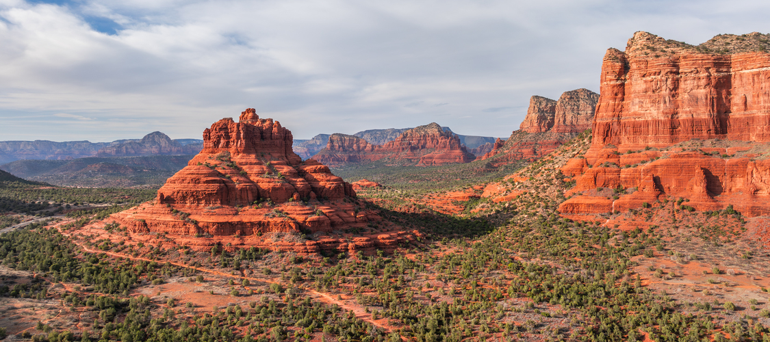 An image of the terrain in Arizona