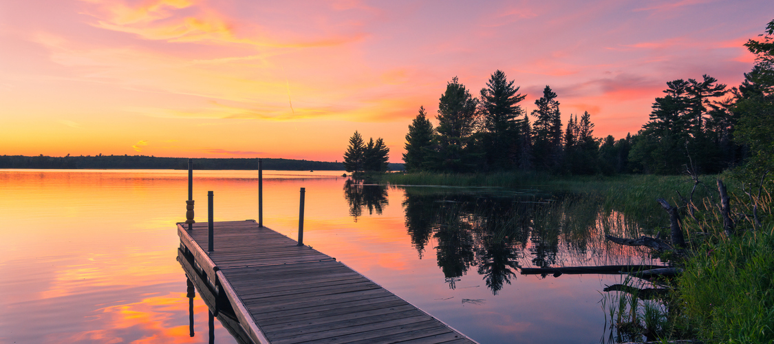 A view of the terrain in Minnesota.