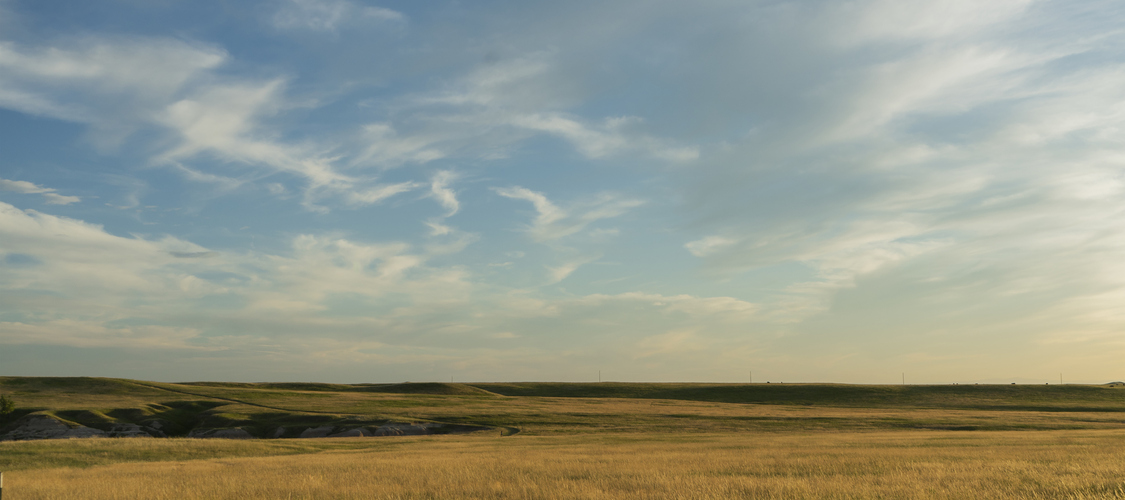 An image of the terrain in South Dakota