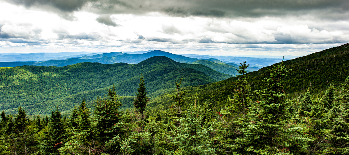 An image of the terrain in Vermont