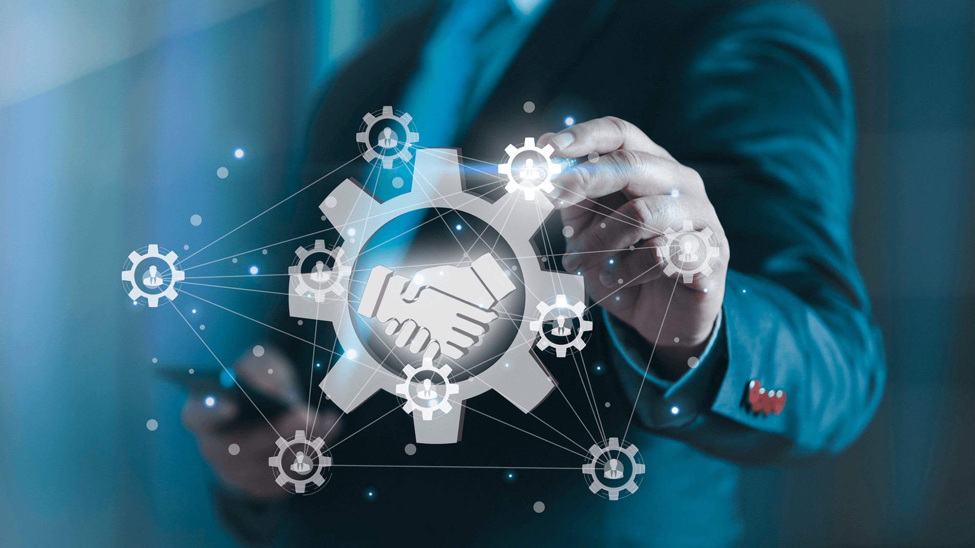 Inventory-Visibility-Availability-In-Page-4.png Abstract image of a person pointing to the setting icon.
