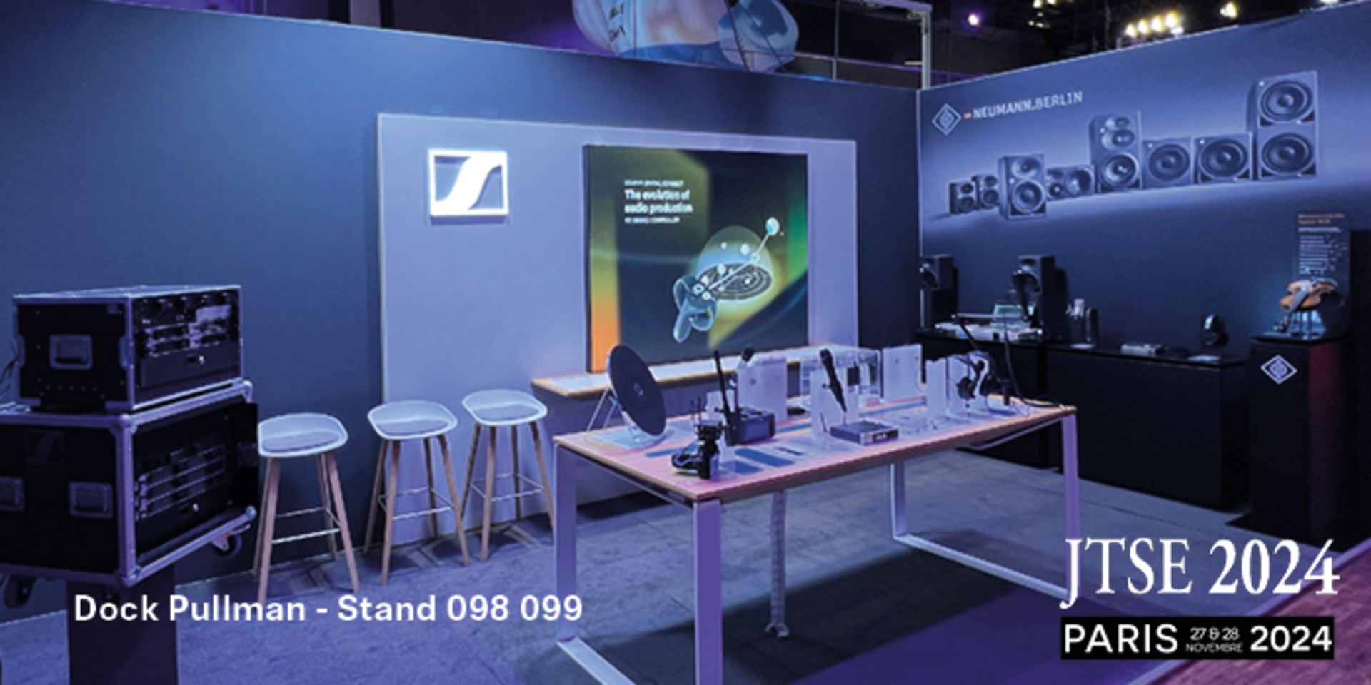 INVITATION: Discover Spectera, the future of professional wireless audio at JTSE in Paris – November 27th and 28th, Les Docks de Paris 