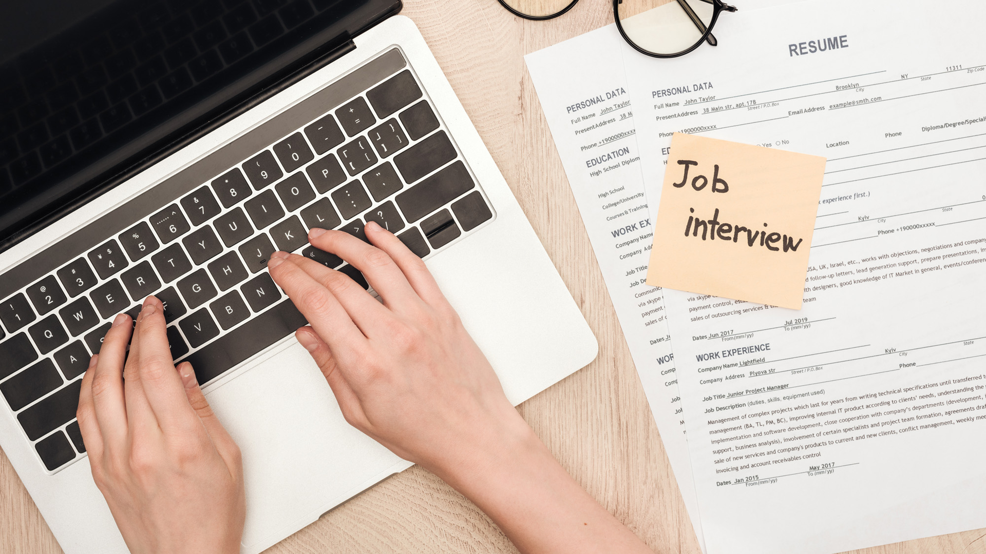 Write a resume