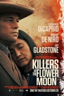 Killers of the flower moon movie poster) oscar nominated