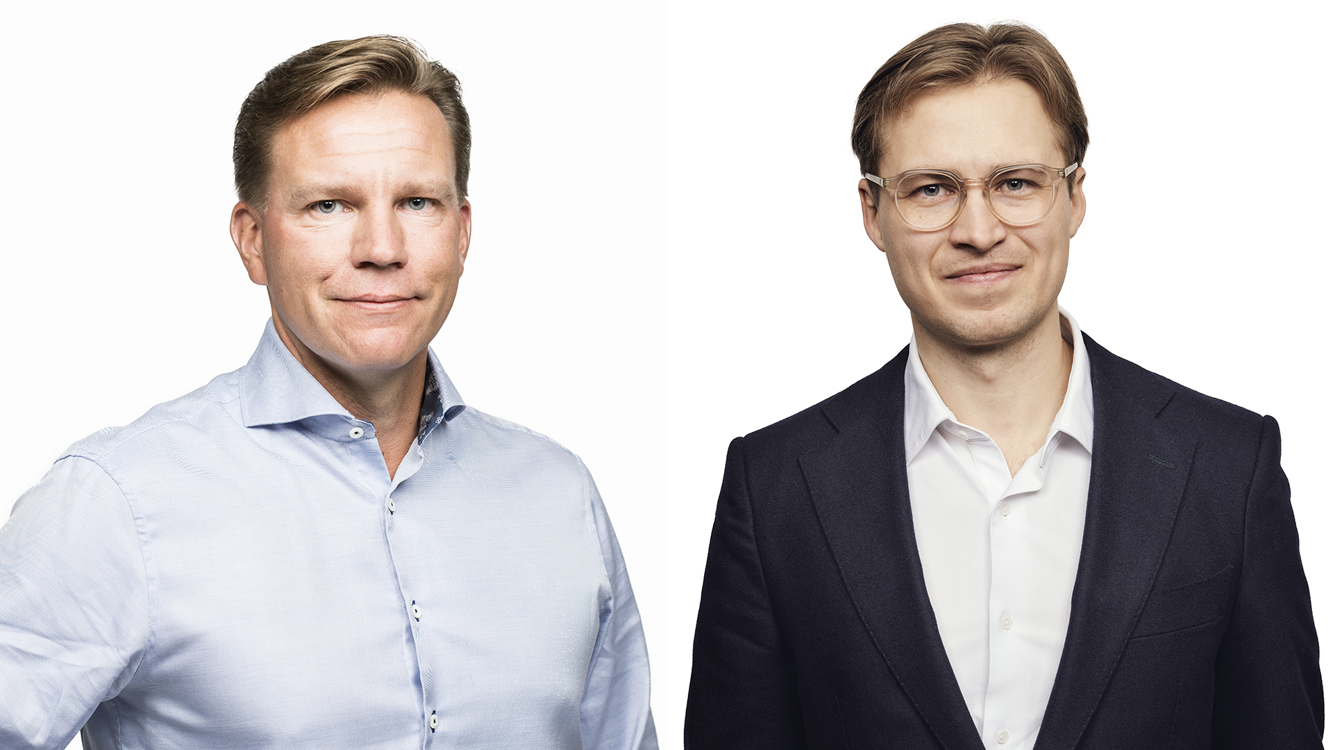 Jens Magnusson (till vänster) och Malte Meuller.