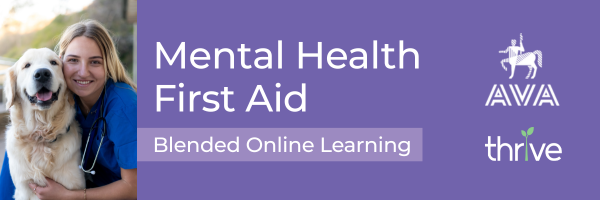 Mental Health First Aid banner