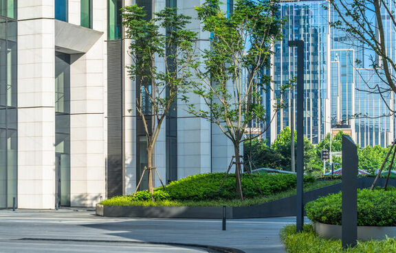 Modern Building Outdoors