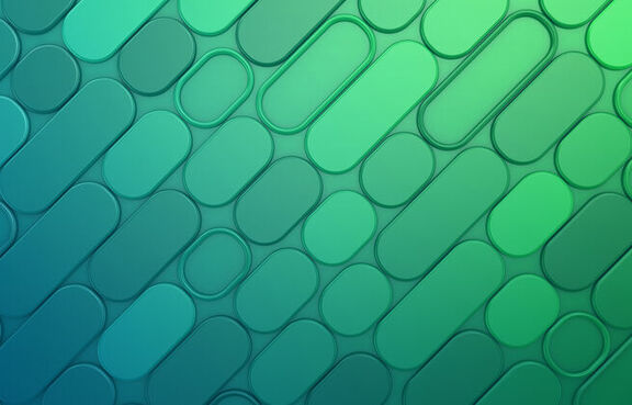 Moving Rounded Rectangles Pills Buttons Loop Blue Green