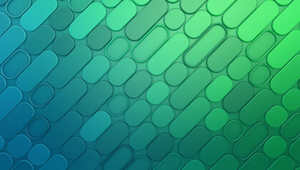 Moving Rounded Rectangles Pills Buttons Loop Blue Green