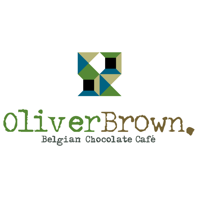 Oliver Brown Belgian Chocolate Cafe text