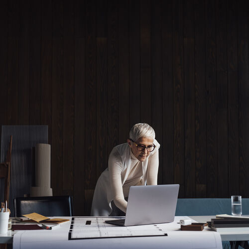 Occupational lenses for working on a laptop