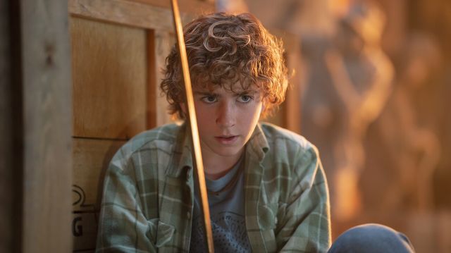 Walker Scobell as Percy Jackson in Season 1 of Percy Jackson and the Olympians (Disney/Davis Bukach)