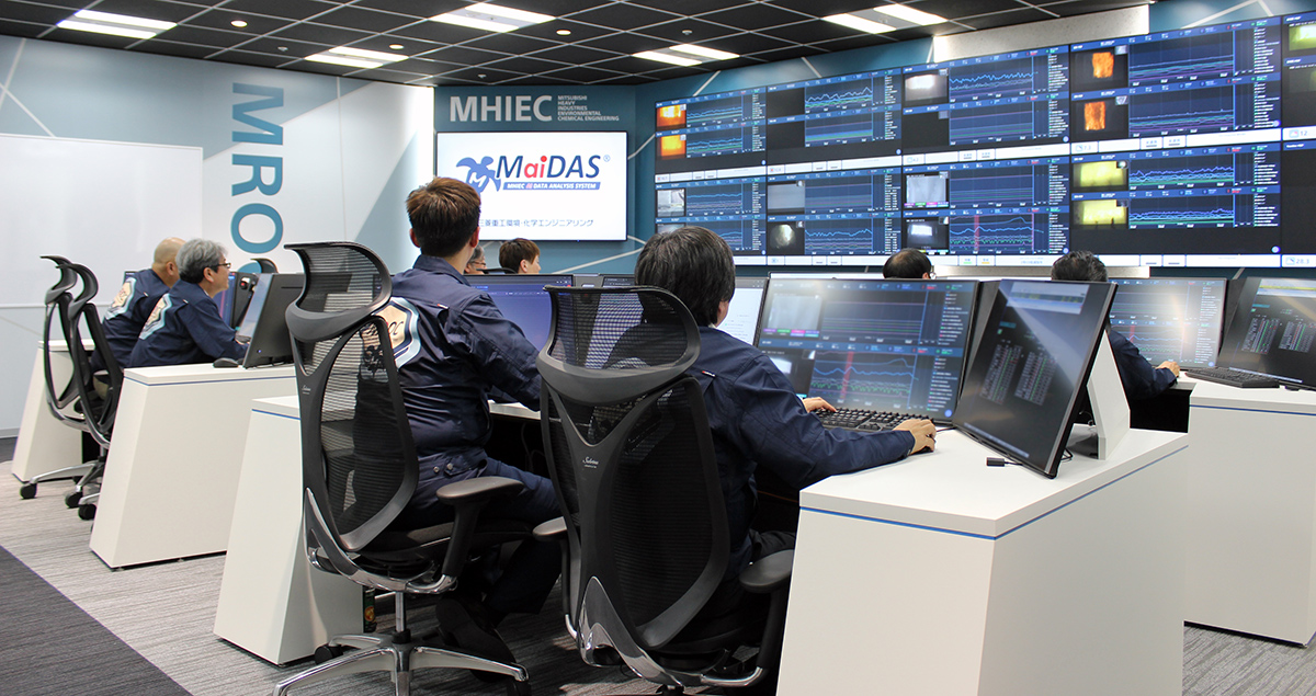 Remote Operations Center at HQs in Yokohama