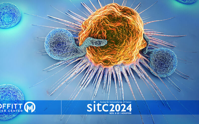 graphic of T cells attacking a tumor